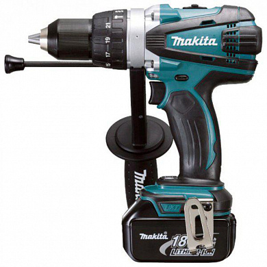 Аккумуляторная дрель-шуруповерт MAKITA DHP458RFE